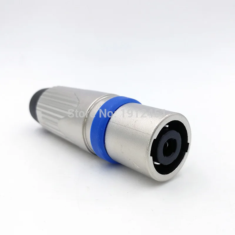 Коннектор для колонки NL4FC металлический штекер и гнездо Ом аудио коннектор |