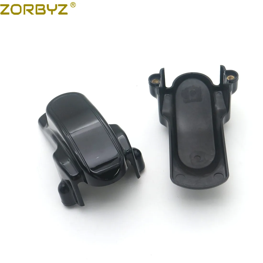 ZORBYZ мотоцикл черный/хром задняя рамка крышки осей для Harley Dyna FXDF FXDL FLD FXD 2006
