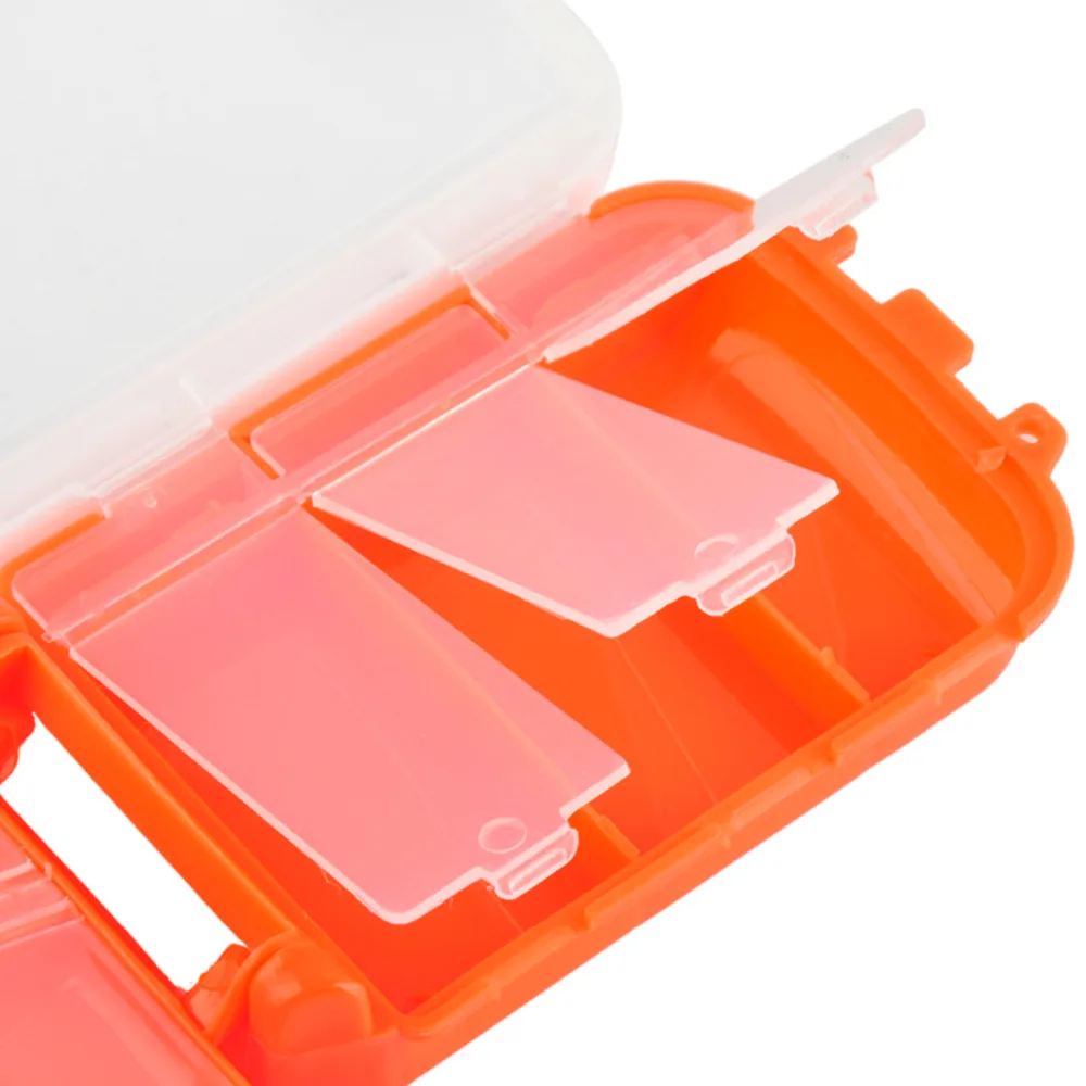 1pc Pill Box Folding Medicine Container Storage Case Organizer Refillable Bottle | Красота и здоровье