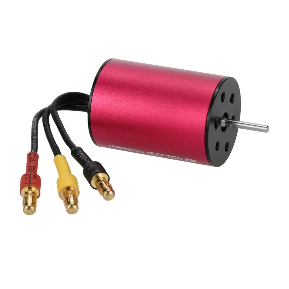 S2435 4500KV Бессенсорный бесщеточный двигатель и 25A ESC Комбинированный набор для 1/16 1/18