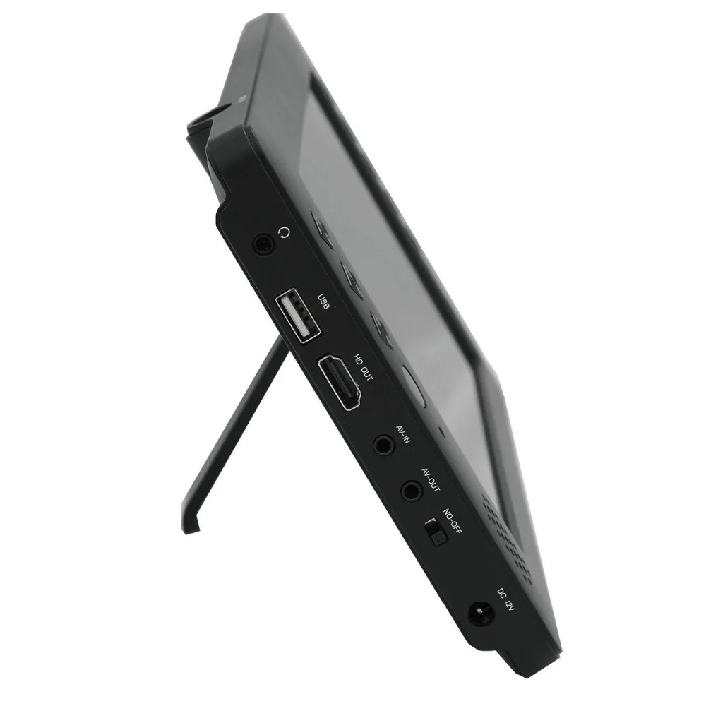 Заводская цена! ATSC DVB T2 в одном ТВ! 9 дюймов перезаряжаемый аккумулятор USB HD из
