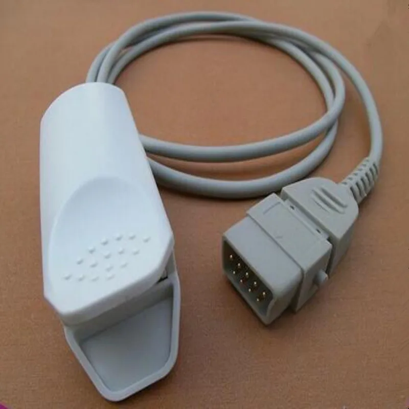 Бесплатная доставка 100% совместимый для BCI DB9 булавки взрослых Fingerclip Spo2 Сенсор