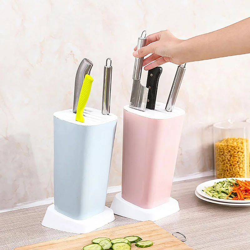 Новая стойка для ножей креативный пластиковый держатель кухонных