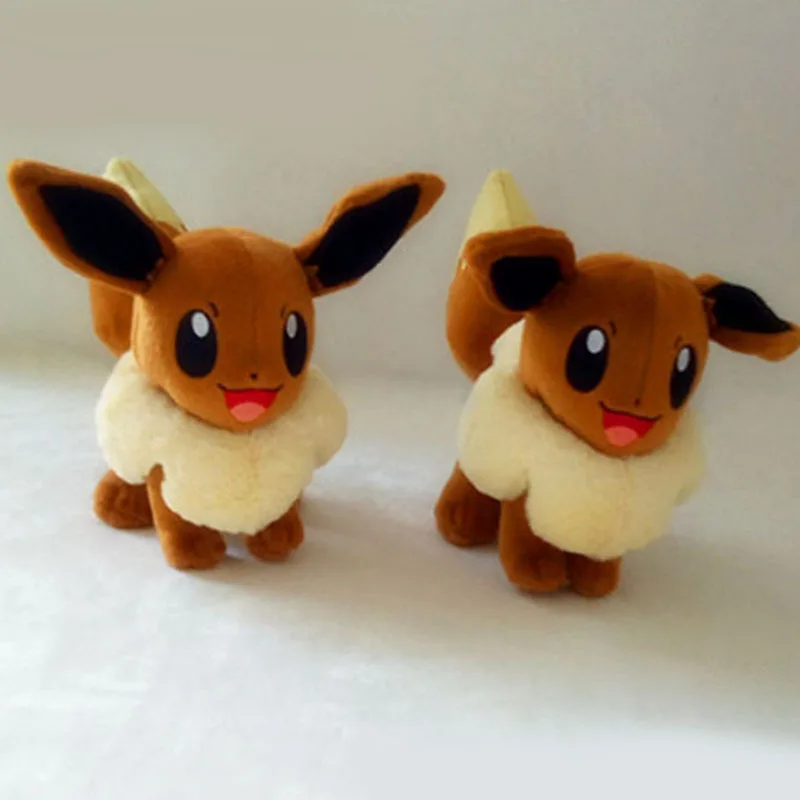 1 шт 20 см Высокая Новая мультяшная кукла улыбка и смех Eevee плюшевые игрушки куклы