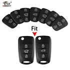 Корпус для ключа с кнопками накладка Dandkey для Hyundai Avante l10 l20 l30 IX35 Kia K2 K5 Sorento Rio Ceed Fob с 3 кнопками