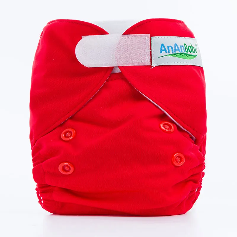 Однотонная Ткань AnAnBaby с застежкой на липучке 1 шт. быстрая ткань вставками