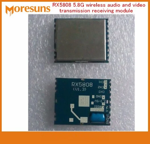 Быстрая бесплатная доставка RX5808 5 8G беспроводной модуль приема аудио и видео