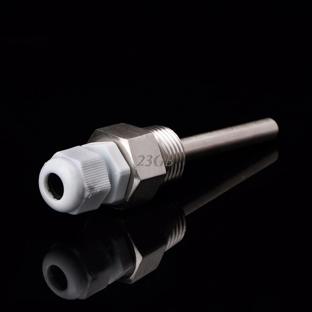 Резьба Thermowell 50 250 мм из нержавеющей стали 1/2 дюйма NPT для датчиков температуры