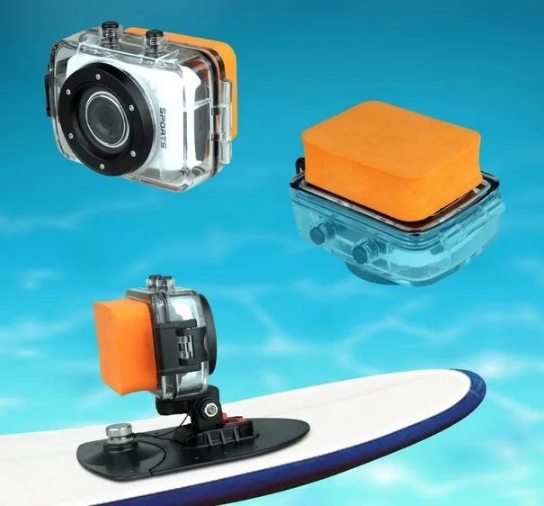 WILTEEXS поплавок Floaty Box с 3M клейкой анти раковина наклейка для 5 4 Session 3 3+ 2 камеры SJ4000/5000 XIAOYI 4K 2 CAM