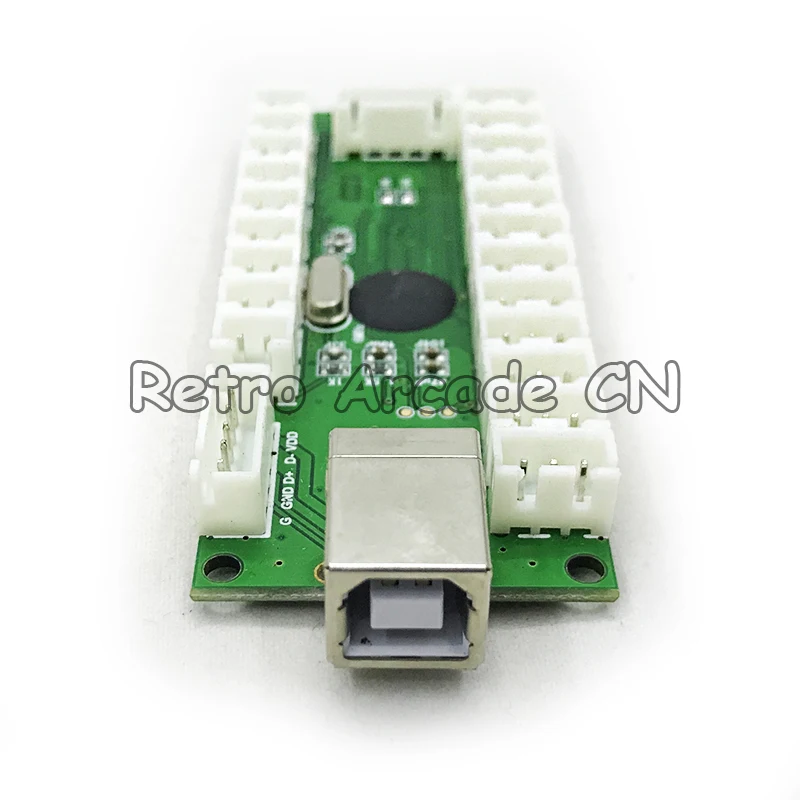 2 игрока светодиодный 4 в 1 USB энкодер плата PC Fit аркадный джойстик светодиодный кнопки для xbox 360 для Windows для Android системы и MAME