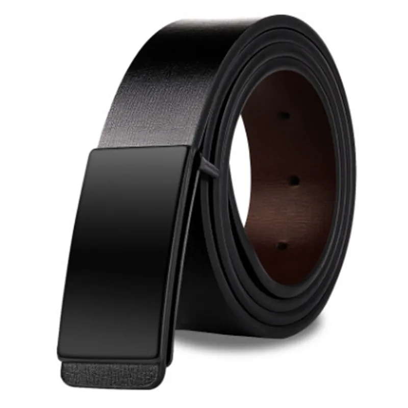 

New Stlye luxury men`s genuine leather belts for men alloy buckle better gifts business choice top quality