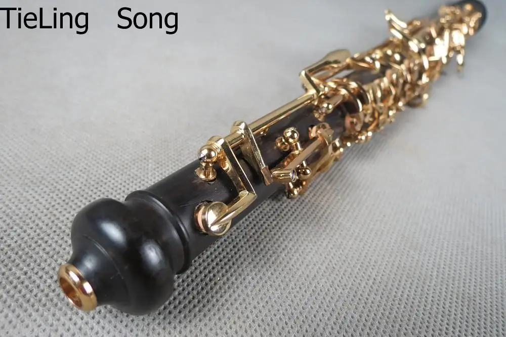 

Профессиональный Ebony концертный полуавтоматический студенческий oboe, позолоченный C Ключ