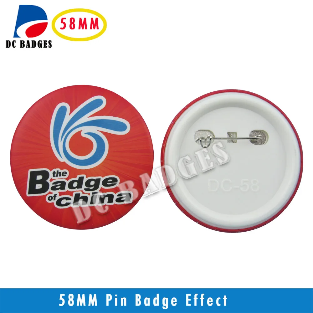 1000 комплектов новые профессиональные пластиковые детали для кнопок 2-1/4 дюйма (58