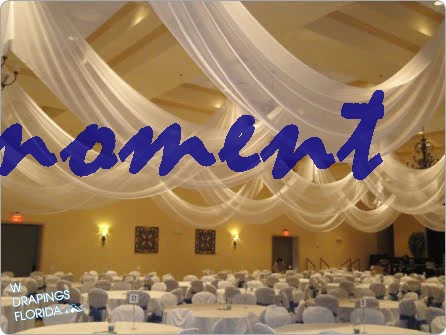 Белый роскошный свадебный потолок драпировка навес для украшения свадебной