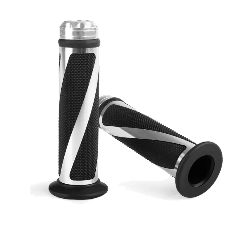 

22mm 7/8'' Motorbike Scooter Motorcycle Handle Bar Hand Grips Aluminum & Rubber For Suzuki Honda KTM Motocross Dirt Bike