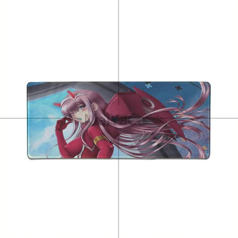 MaiYaCa Zero Two Darling in the FranXX офисные мыши геймер мягкий коврик для мышки с аниме девушка натуральный каучук игровой коврик для мыши Настольный коврик
