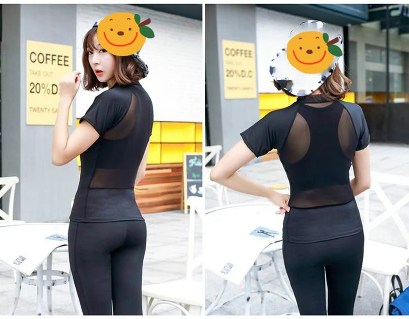 Women Sportswear Fitness Sport Top Shirt Quick Dry Yoga Short Sleeve Running Female Workout Gym Tank fitness Clothing | Спорт и