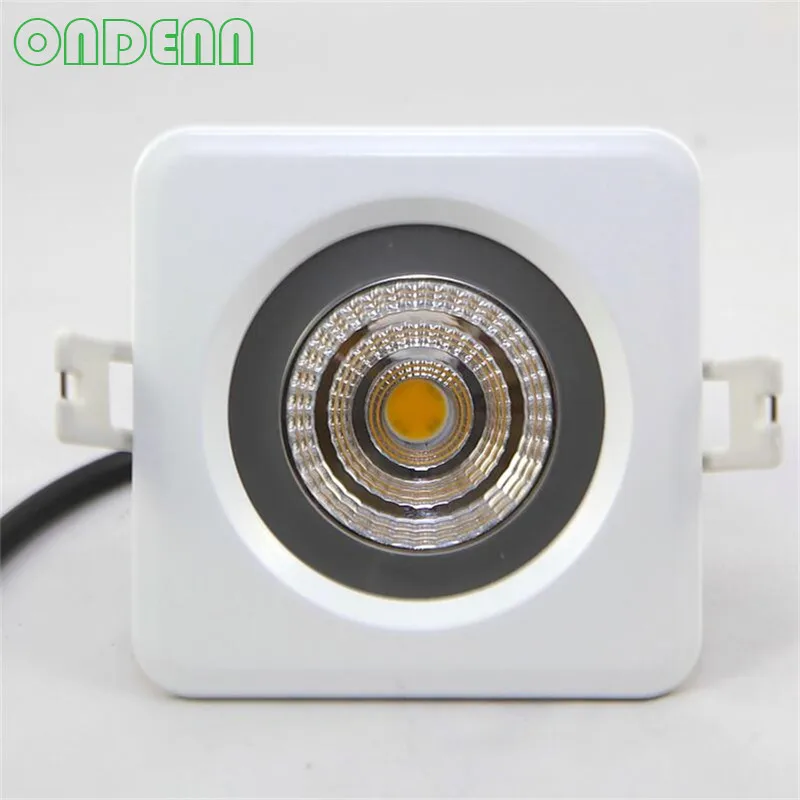 Новый светодиодный потолочный светильник 9 Вт без драйвера с регулируемой