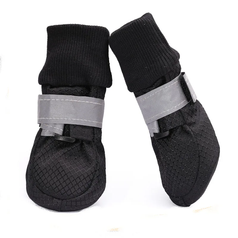 Большой пес питомец обувь Демисезонный теплые Водонепроницаемый прогулочная