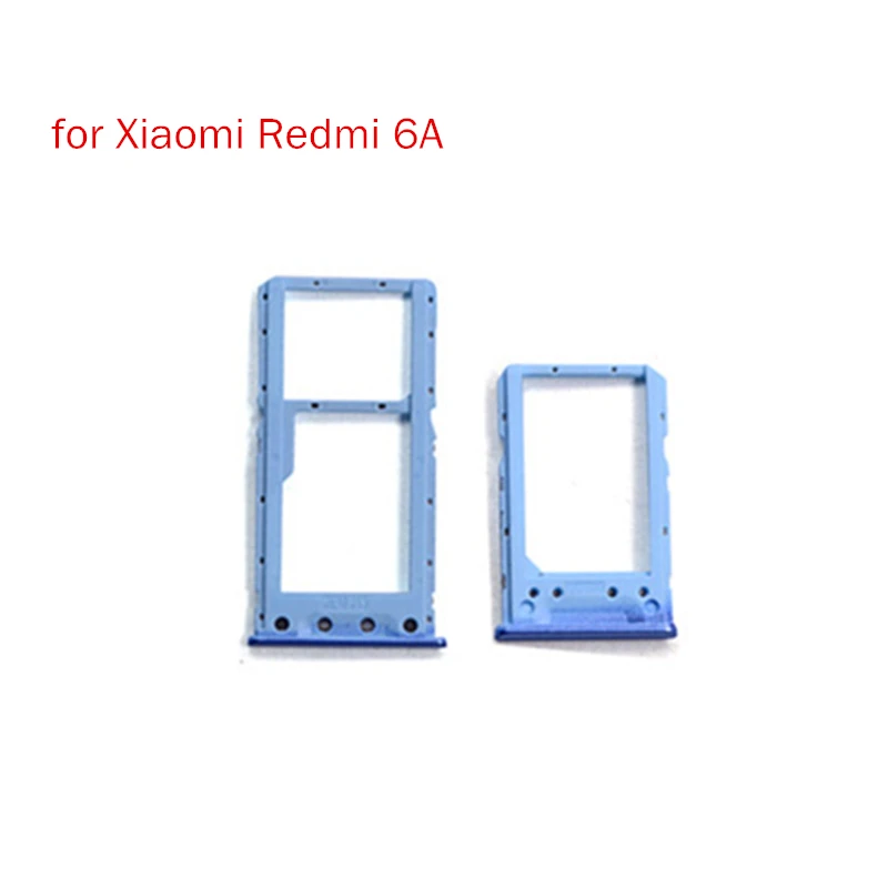 Для Xiaomi Redmi 6A держатель лотка для карт SIM карта SD адаптер держателя слота запасные
