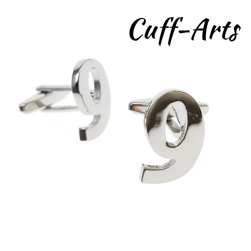 

Cufflinks 0-9 Number Shirt Cuff Links Luxury Brass Cufflinks Wedding for Men Gemelos Les Boutons De Manchette Cuffarts ZH003