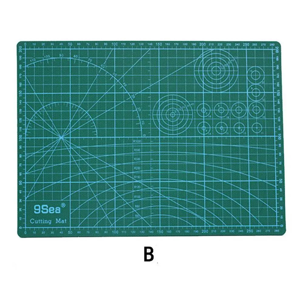 30*22 см коврики для резки A4 сетка двухсторонняя пластина Дизайн гравировка модель опосредованная нож резки картона школьные офисные принадлежности r20