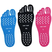 beach swim pool adhesive anti slip invisible foot pads insulation protection mats barefoot stick insoles footpads sticker shoes