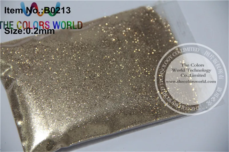 TCM0213 0 2 мм гульч золотистого цвета глиттер порошок для ногтей Татто искусство и
