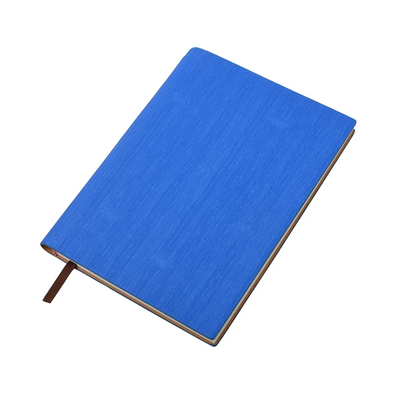Prussian blue Блокноты формата А5 с 112 листами(224 страниц) бумажная школа планирования блокнот канцелярские блокноты Обложка из искусственной кожи дневник - Цвет: Prussian blue