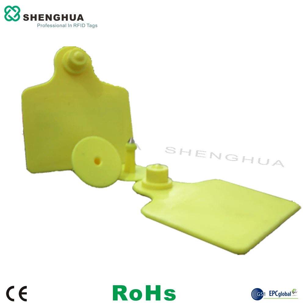 10pcs/box Farm Animal Management Equipment TPU UHF Passive Smart RFID Cattle Ear Tag With Long Range Reading For Livestock | Безопасность