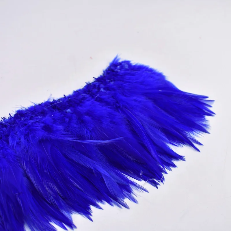 Royal blue Высокое качество, 20 шт./лот, натуральные перья фазана для рукоделия, 10-15 см, сделай сам, крашеные Куриные перья, вечерние украшения для дома, цветные Плюмы - Цвет: Royal blue