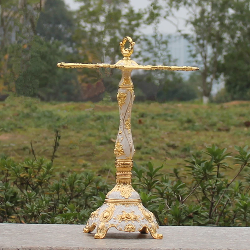 Модный одноуровневый позолоченный металлический держатель для стаканов