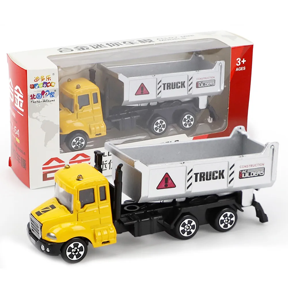 SEE Игрушки автомобиль для детей мини литой автомобиль модель 1: 64 сплав инженерный автомобиль грузовик вилочный погрузчик модель мальчик детский подарок на день рождения - Цвет: SEE