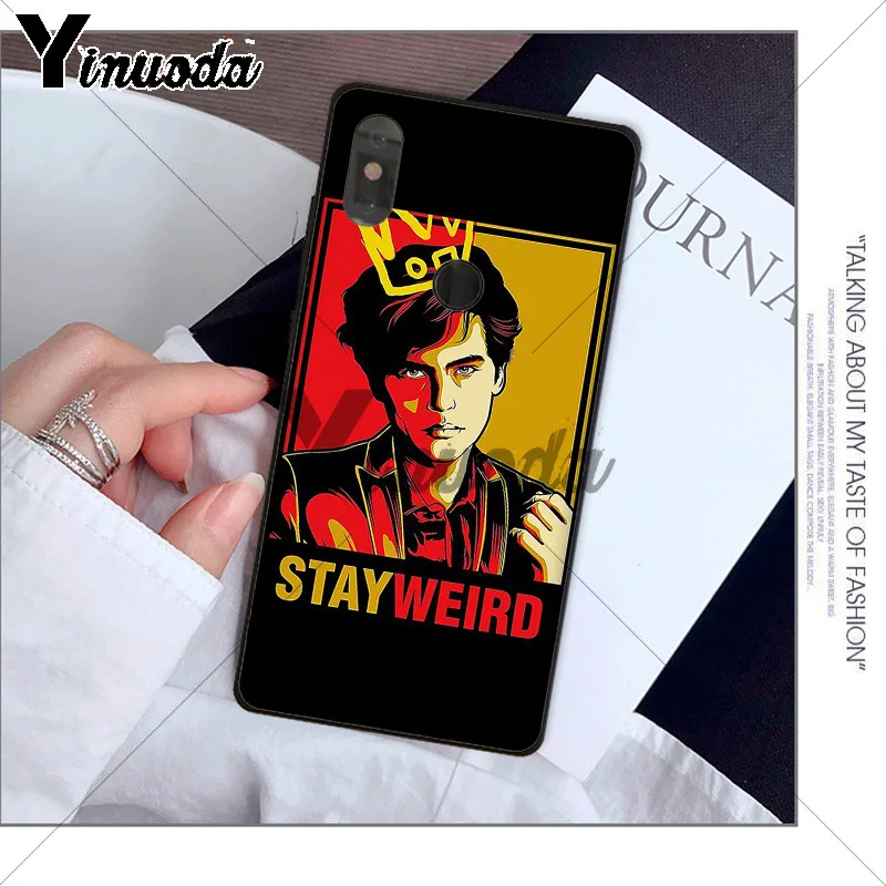 Yinuoda American tv riverdale Jughead Jones Black TPU Phone Cover for xiaomi mi 6 8 se note2 3 mix2 redmi 5 5plus note 4 | Мобильные