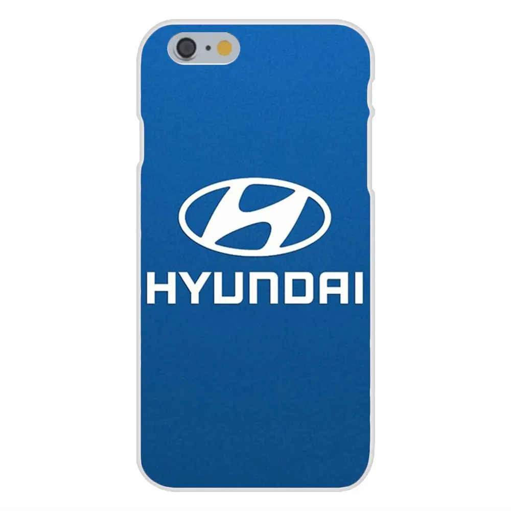Для Apple IPhone X XS Max XR 4 4s 5 5C 5S SE 6 6 S 7 8 Plus Мягкий рисунок телефона hyundai логотип