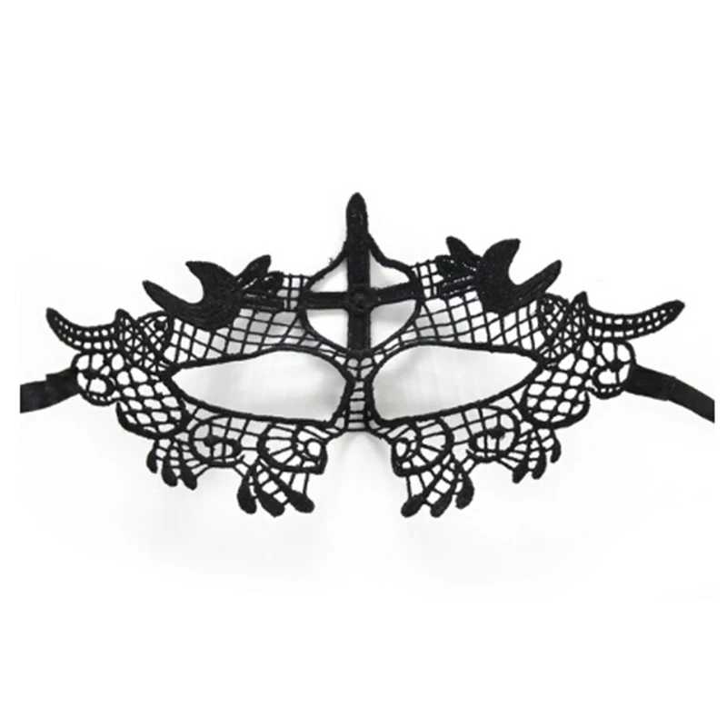 1 шт. 2017 новые девушки для женщин Лидер продаж черная Сексуальная кружевная маска