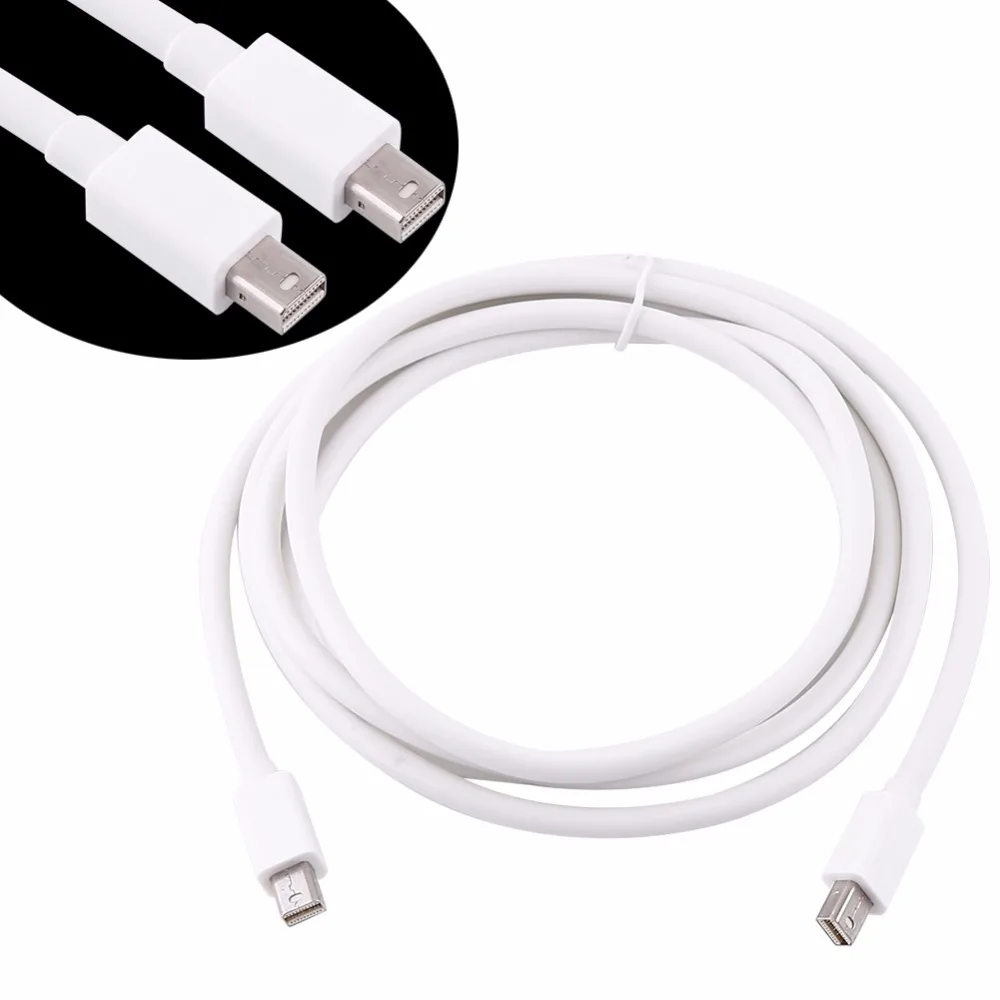 Мини DP Displayport штекер удлинитель видео аудио кабель 5 футов для Apple Macbook|mini dp|mini