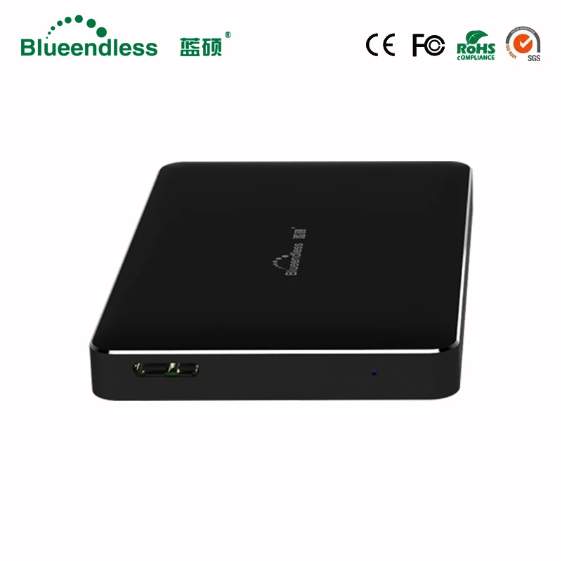 Обработка краев 2," внешний hdd диск usb 3,0 sata HDD SSD поддержка 1 ТБ емкость чтения портативный внешний жесткий диск