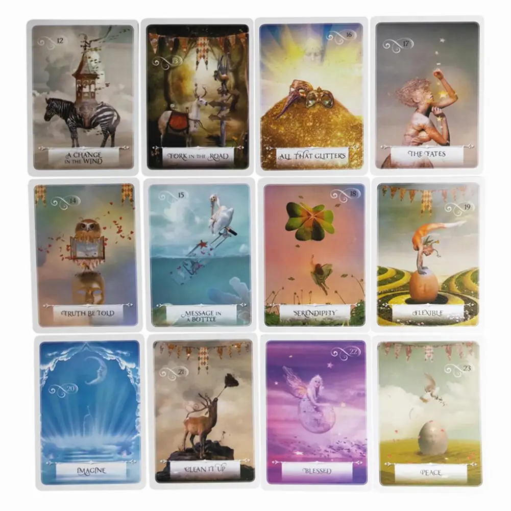 Новое поступление 2019 английская Вселенная Oracle Card Deck 52 карты таинственные Таро