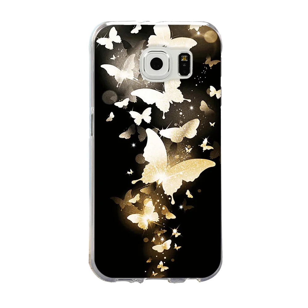 Чехол для Samsung Galaxy S5 S6 S7 силиконовый чехол из ТПУ с 3d-рисунком S9 Plus чехлы телефонов