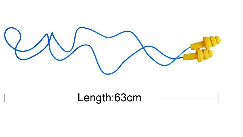 3M 340-4004 ультра-подходят затычки для ушей на шнурке шумоподавление наушники Рождественская елка Стиль наушник для плавания 3 м коробка/100 пар GM9212