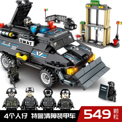 Аварийный барьер удаление бронированный автомобиль черный ястреб Swat Ilitary