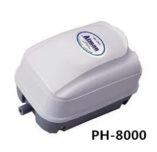 HP-8000 ATMAN hp 4000 hp 8000 hp 12000 сверхтихий воздушный насос с высоким потоком для аквариума koi pond кислородный насос морской бассейн увеличивающий воздух - Цвет: HP-8000