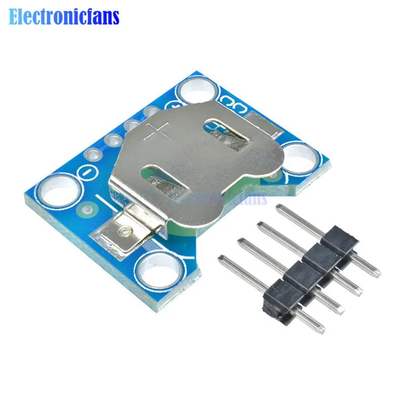 Модульная плата для монет 12 мм CR1220 кнопочный разъем батареи Arduino подходит