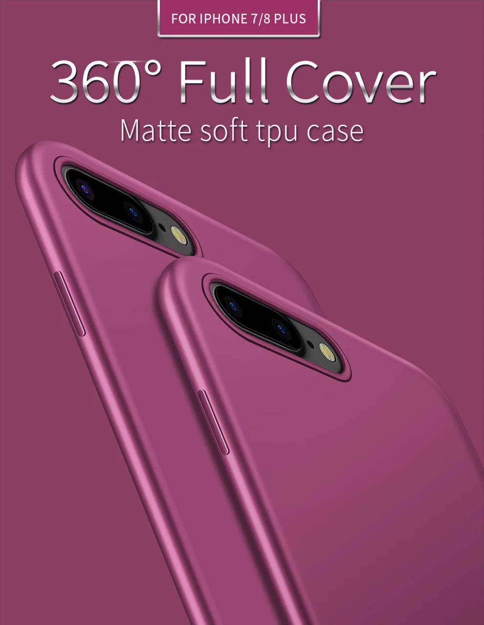 X-Level ТПУ чехол для телефона iPhone 7 8 Plus ультра тонкий защитный чехол для iPhone 7 8