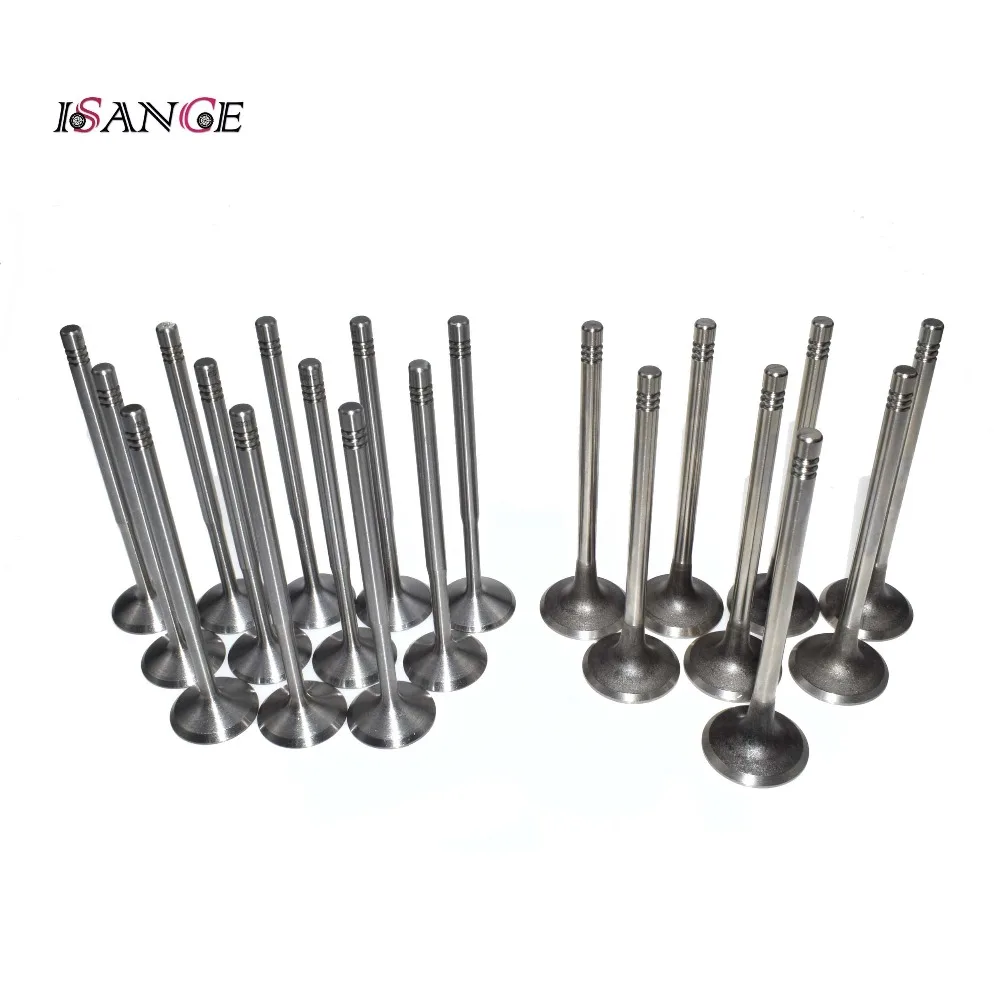20 шт. Впускной Выпускной клапан для Audi A4 A6 S4 TT Quattro VW Beetle Golf Jetta Passat 1.8L 1997 1998 1999 2000 2001