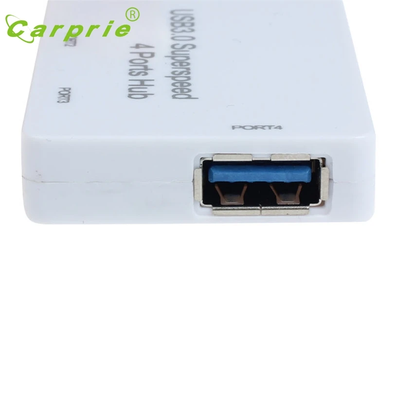 Компактный концентратор CARPRIE с питанием от USB 3 0 4 портовый Суперскоростной