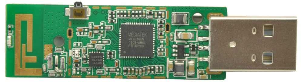 WoWoLink для Mediatek MT7610UN 802.11ac двухдиапазонный 433 Мбит/с мини USB WiFi адаптер Wi Fi ключ Windows