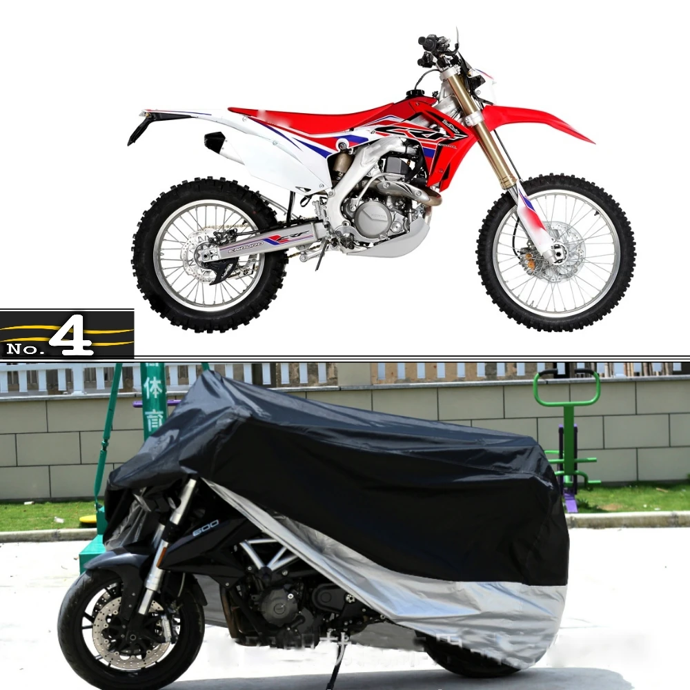 Чехол для мотоцикла Honda CRF R водонепроницаемый UV / Sun/Dust/чехол защиты от дождя