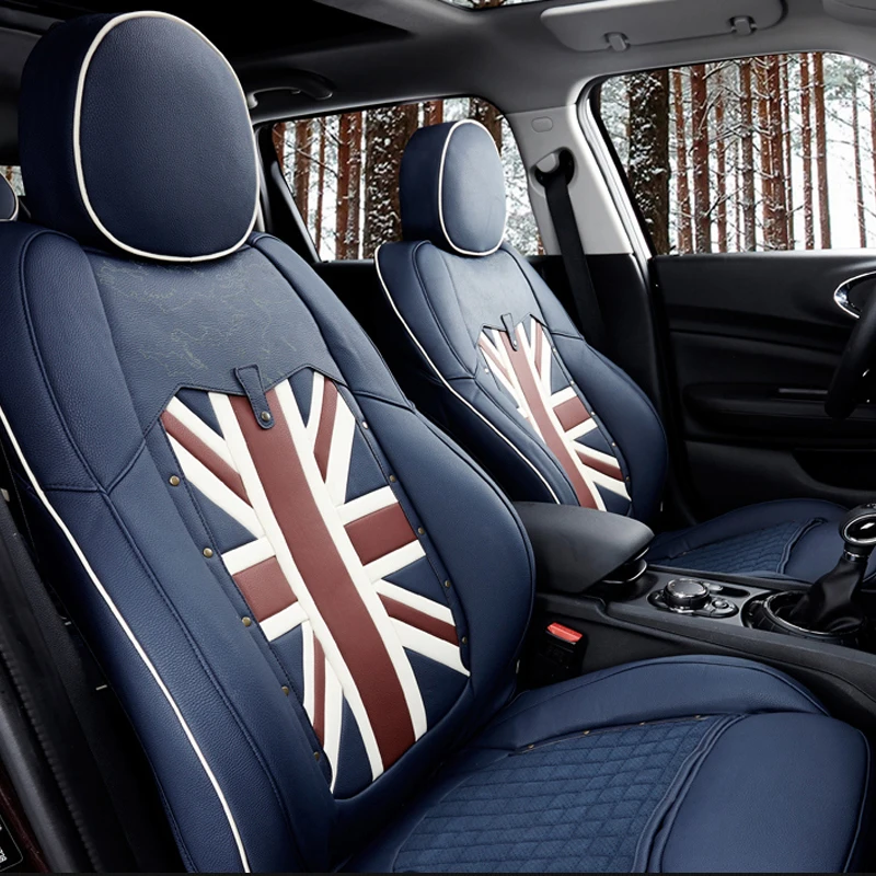 Чехол для автомобильного сиденья кожаные аксессуары интерьера украшение